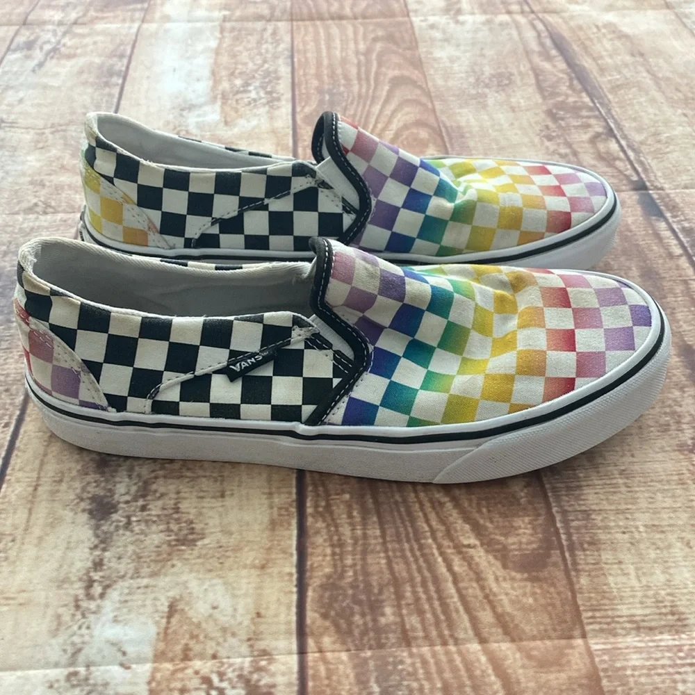 Rainbow slip-on Vans - Picture 3 of 3